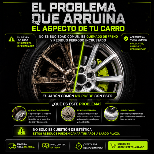 Limpiador de aros con reacción púrpura Ultra-Clean Pro - Kaidraux RD