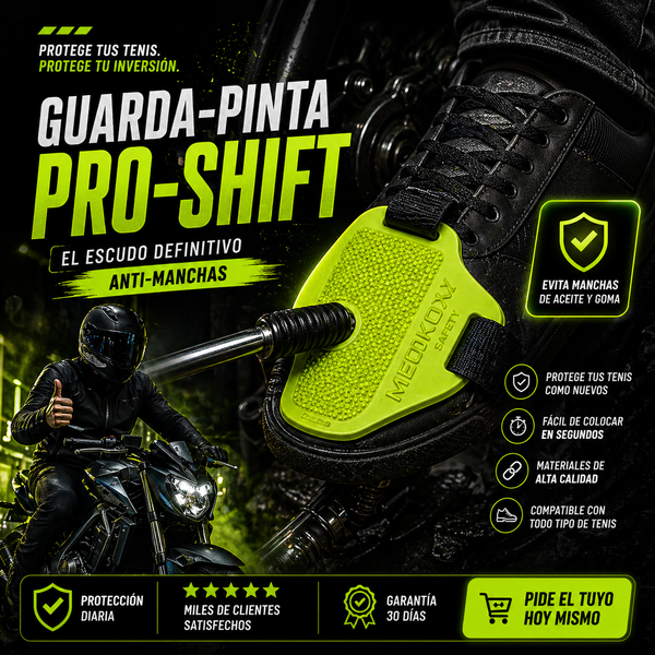 Protector de calzado para moto tenis limpios al cambiar - Kaidraux RD